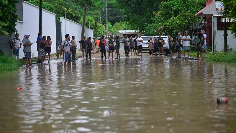 Afectaciones por las lluvias en Veracruz